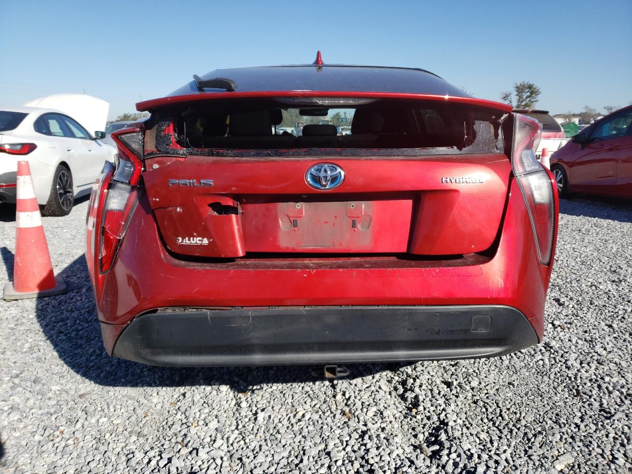 VIN JTDKARFU3G3504233 2016 TOYOTA PRIUS no.6