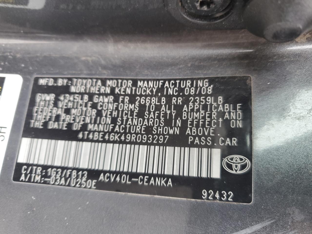 2009 Toyota Camry - Image 14
