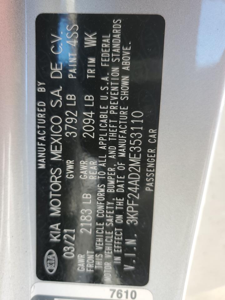 2021 Kia Forte - Image 14