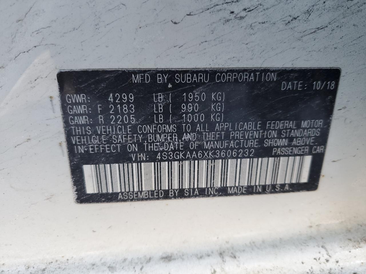 2019 Subaru Impreza - Image 14