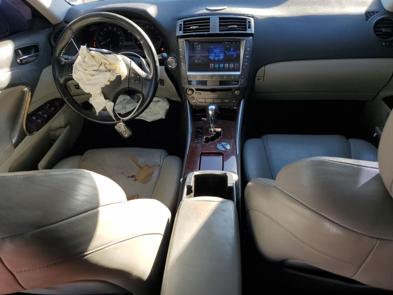 2007 Lexus Is 250 VIN: JTHBK262772047501 Lot: 42813225