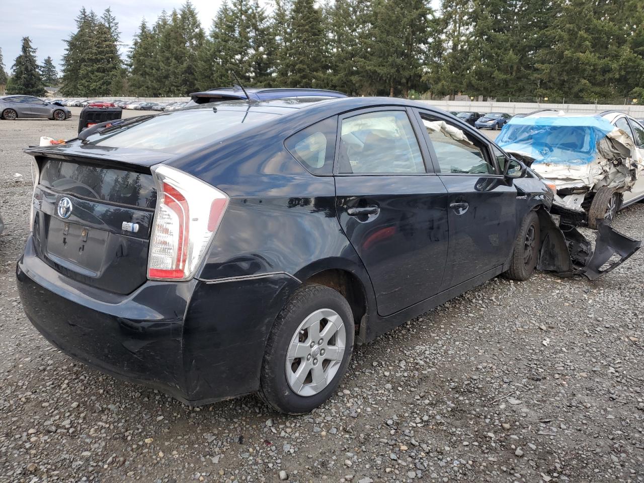 VIN JTDKN3DU3E1744363 2014 TOYOTA PRIUS no.3