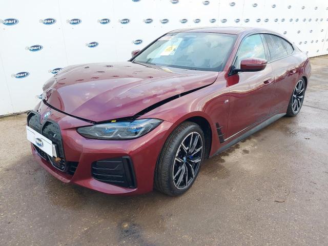 2022 BMW I4 EDRIVE4 for sale at Copart SANDY