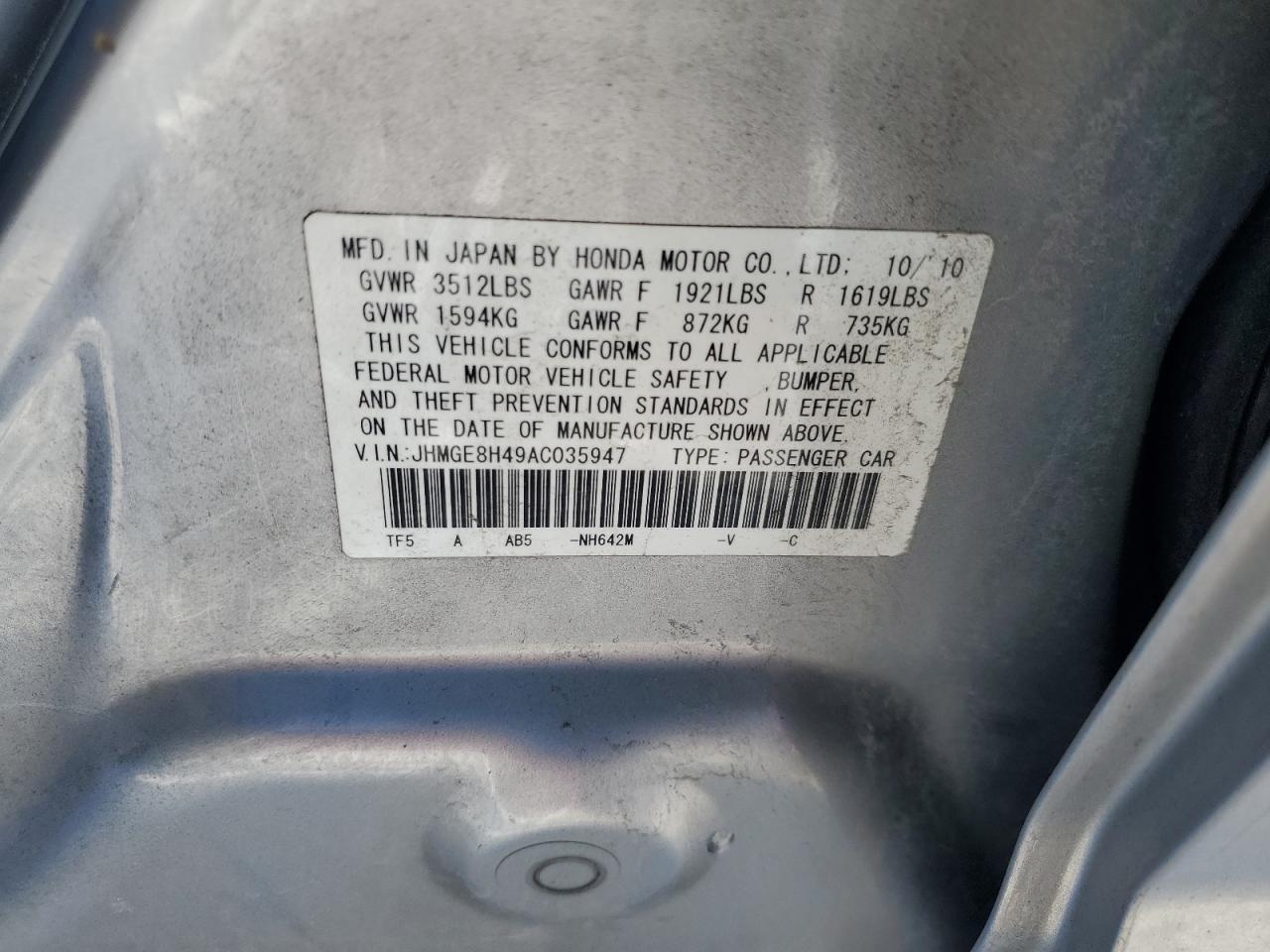 2010 Honda Fit - Image 12