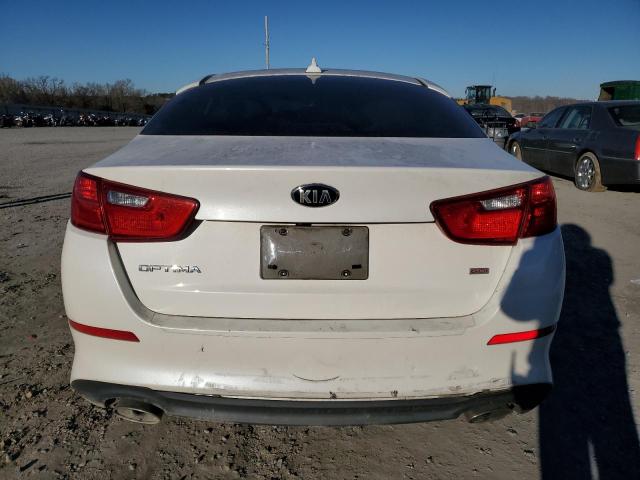  KIA OPTIMA 2014 White