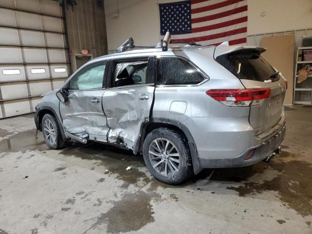 TOYOTA HIGHLANDER 2017 Silver