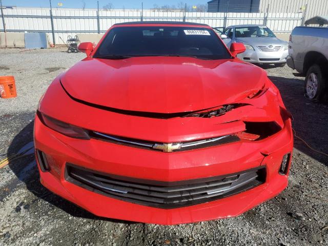  CHEVROLET CAMARO 2017 Red