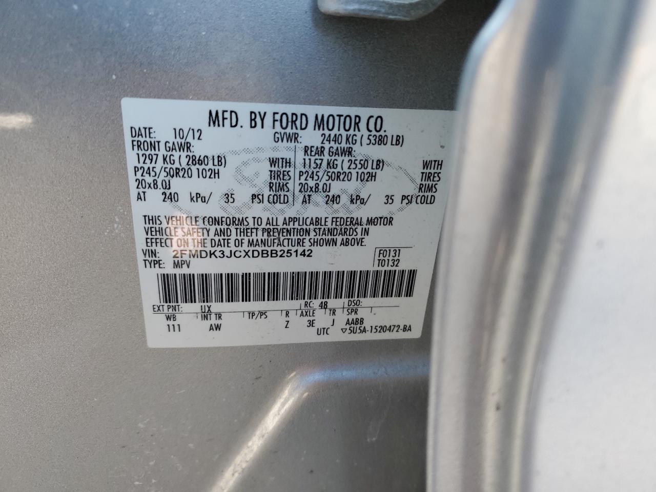2013 Ford Edge - Image 14