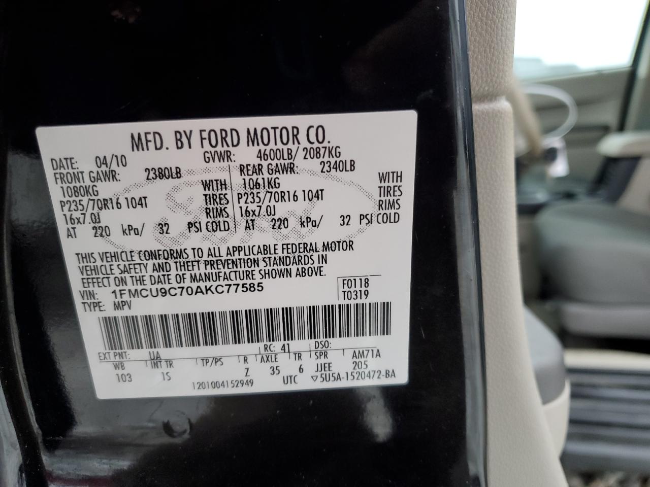 2010 Ford Escape - Image 12