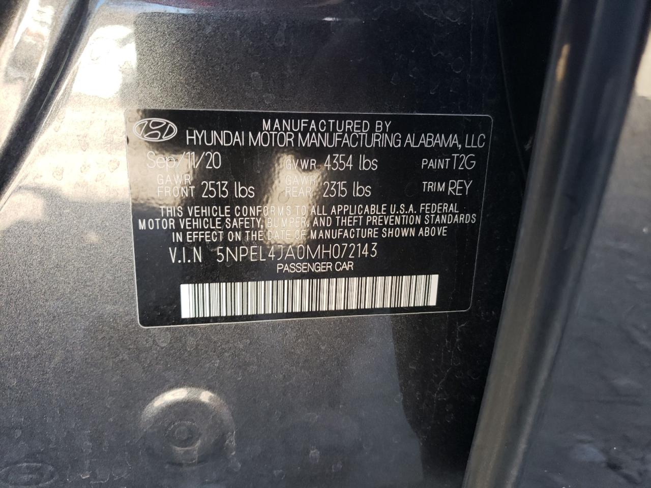 2021 Hyundai Sonata - Image 14
