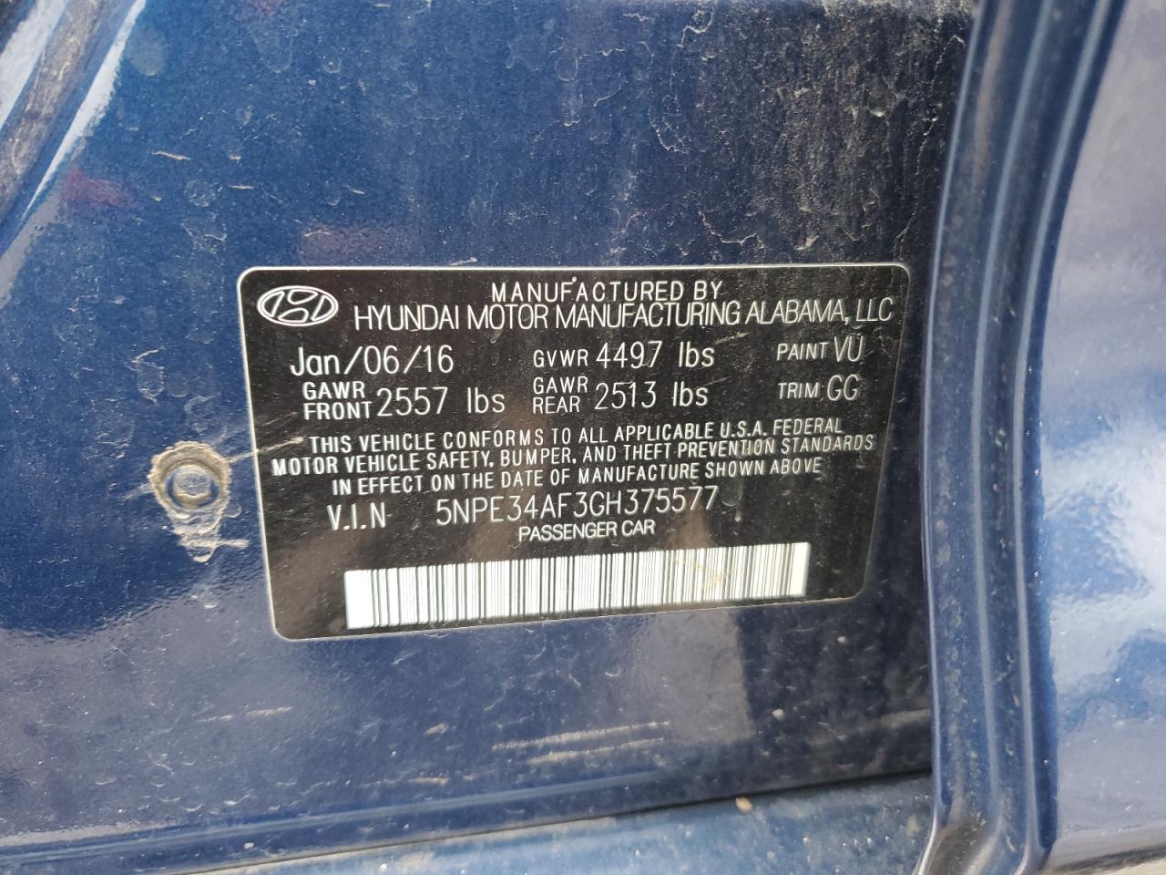 2016 Hyundai Sonata - Image 12