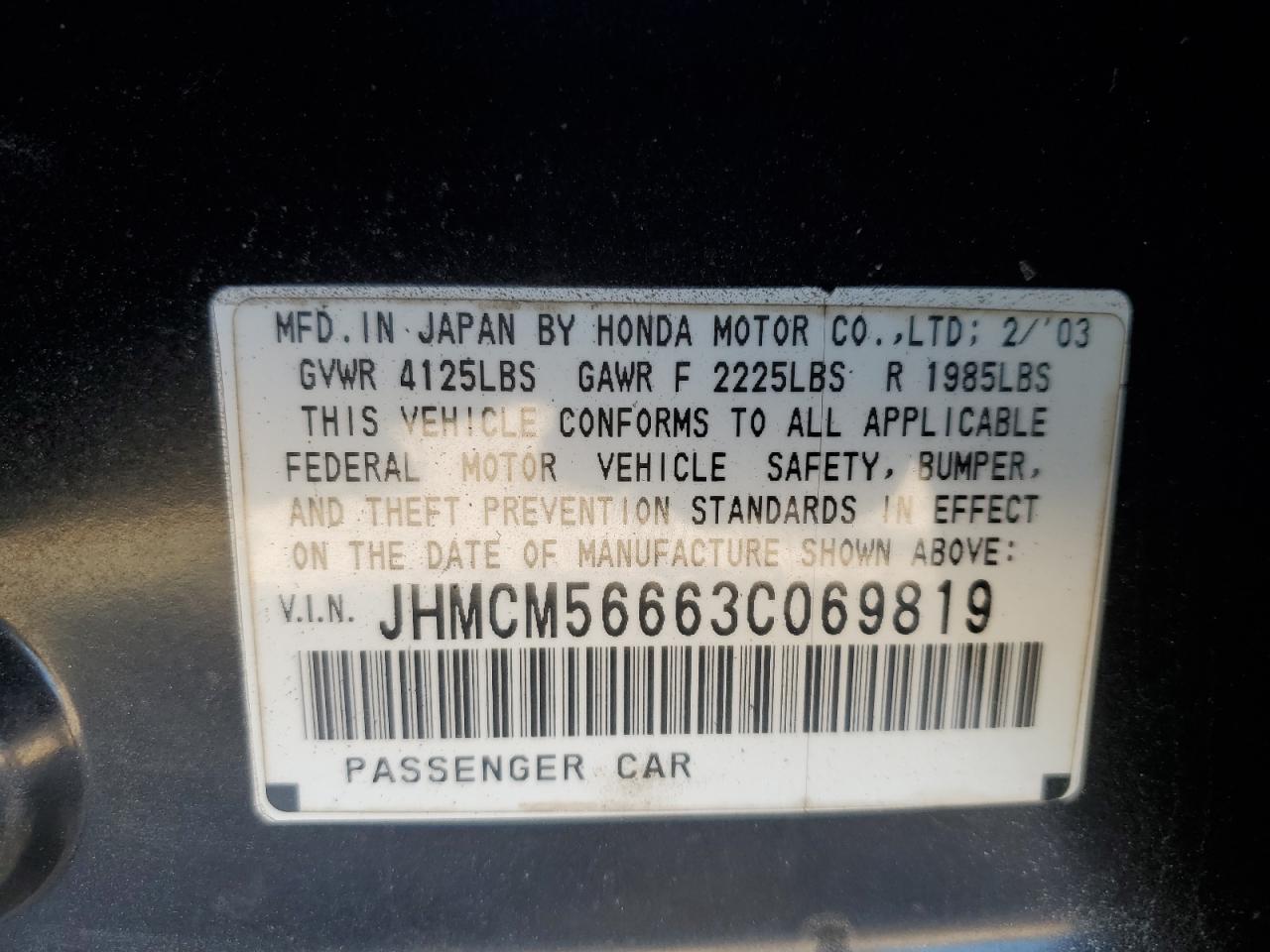 2003 Honda Accord - Image 13