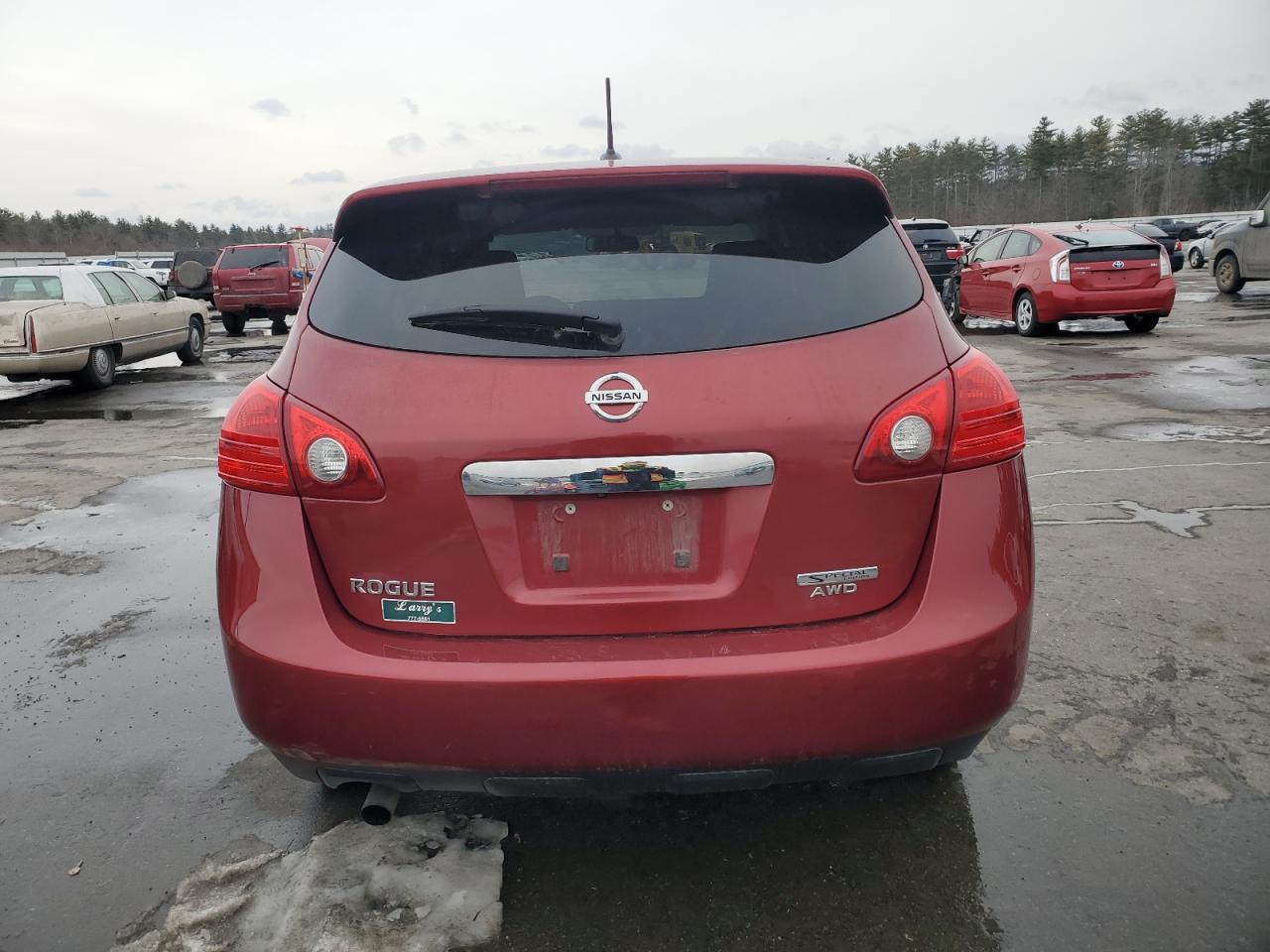 VIN JN8AS5MV5DW662343 2013 NISSAN ROGUE no.6