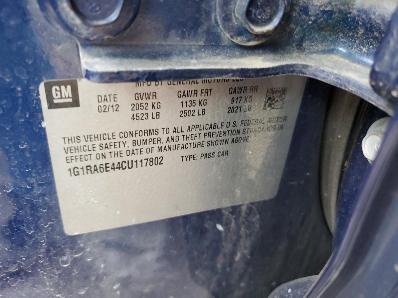 2012 Chevrolet Volt - Image 12