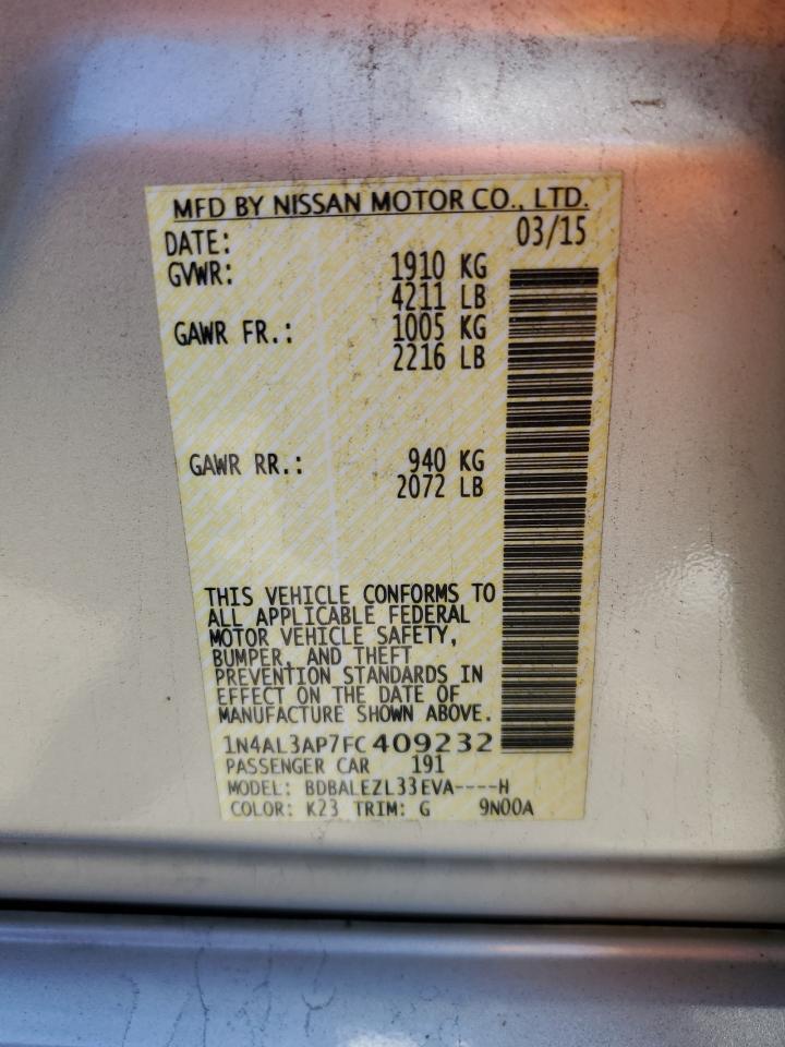 2015 Nissan Altima - Image 12