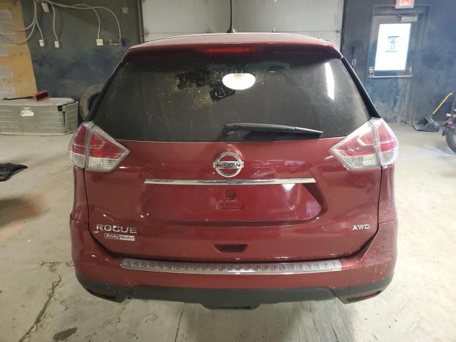  NISSAN ROGUE 2016 Красный