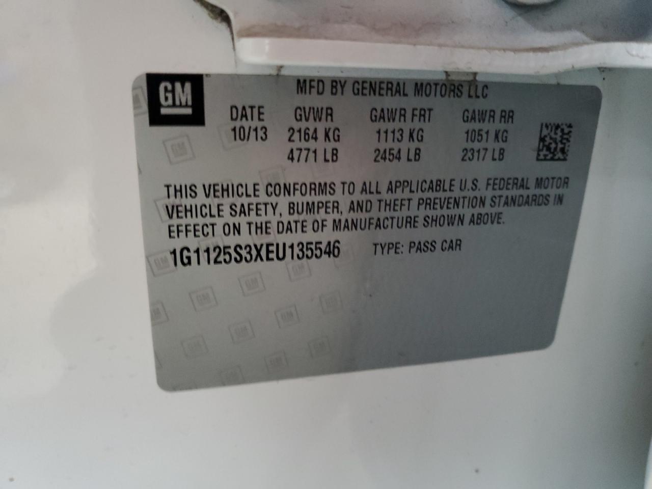 2014 Chevrolet Impala - Image 12