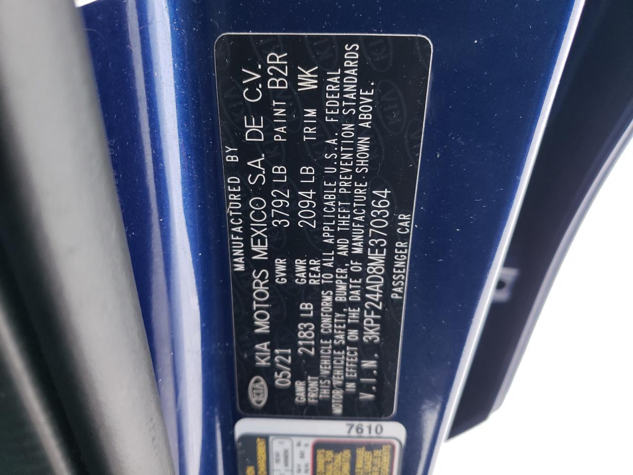 2021 Kia Forte - Image 12