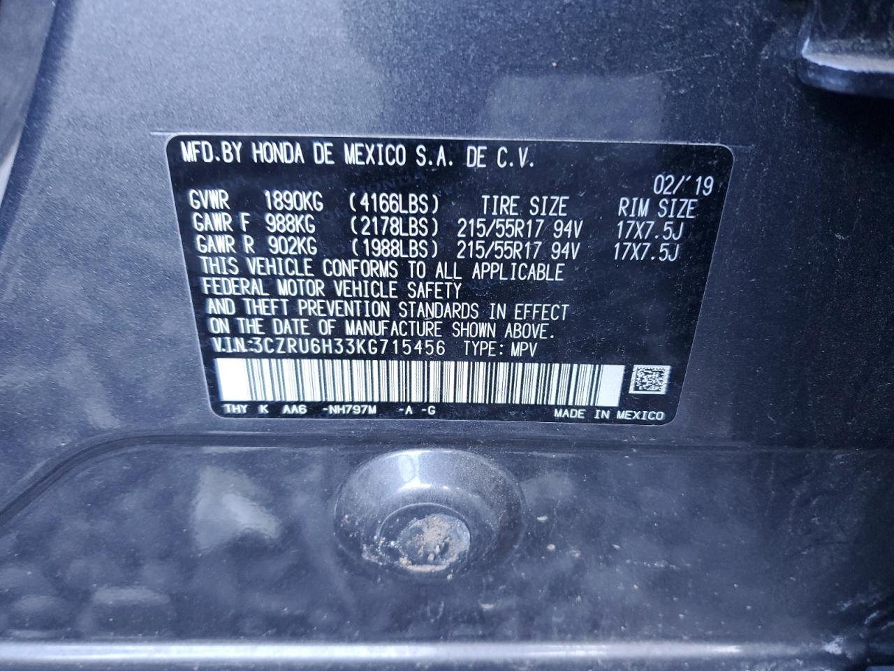 2019 Honda HR-V - Image 14