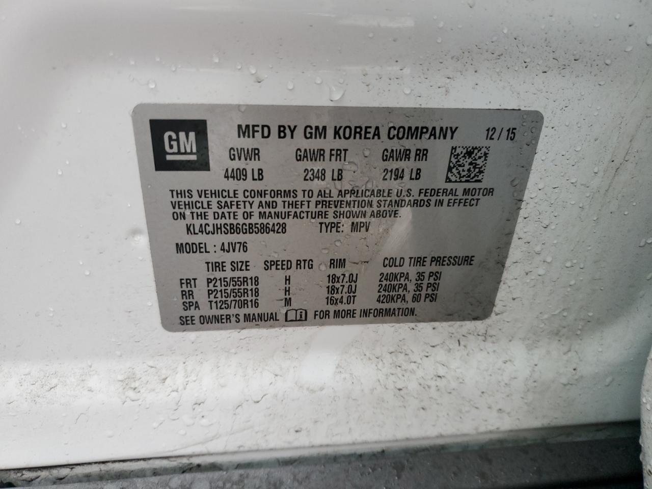 2016 Buick Encore - Image 13