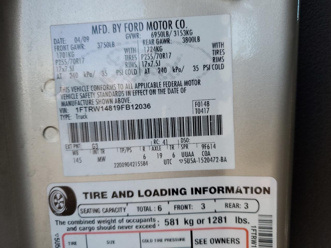 2009 Ford F-150 - Image 14
