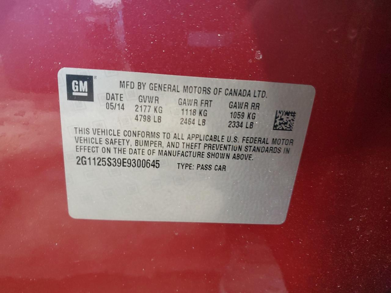 2014 Chevrolet Impala - Image 12