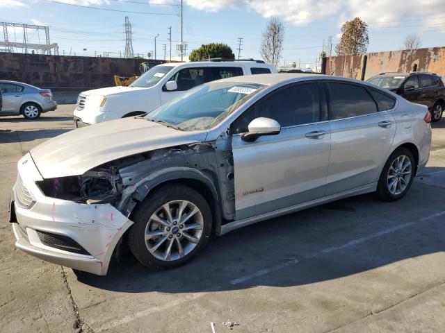 2017 Ford Fusion Se Hybrid na sprzedaż w Wilmington, CA - Front End