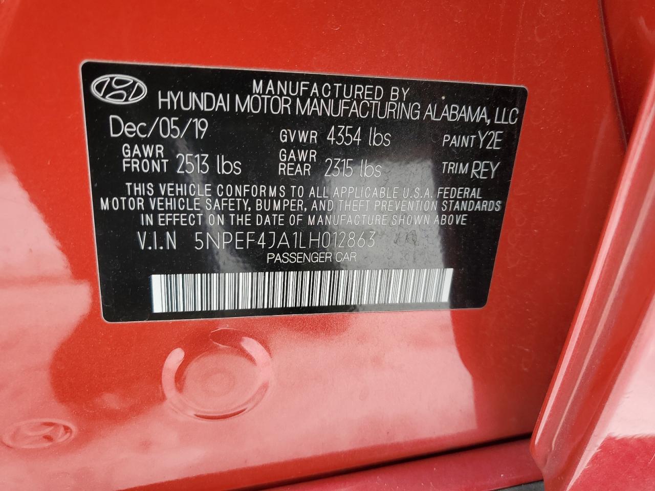 2020 Hyundai Sonata - Image 12
