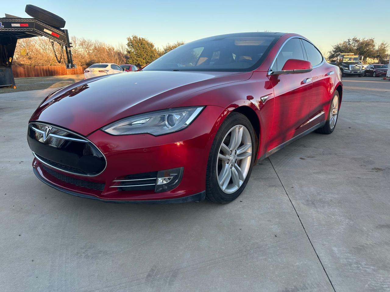 VIN 5YJSA1CN9DFP27292 2013 TESLA MODEL S no.2