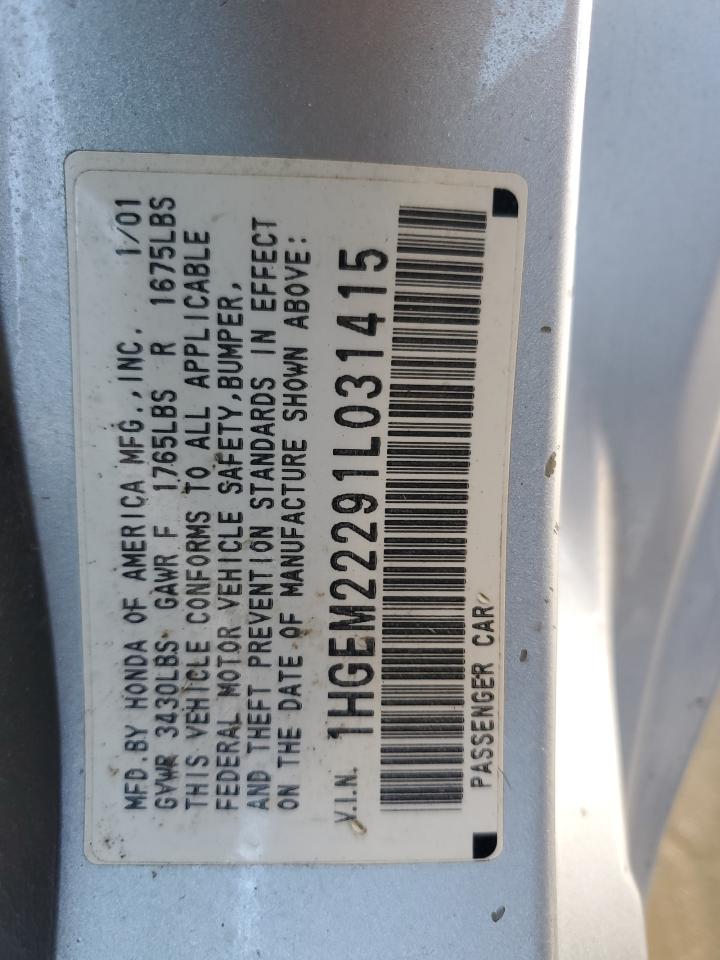 2001 Honda Civic - Image 12