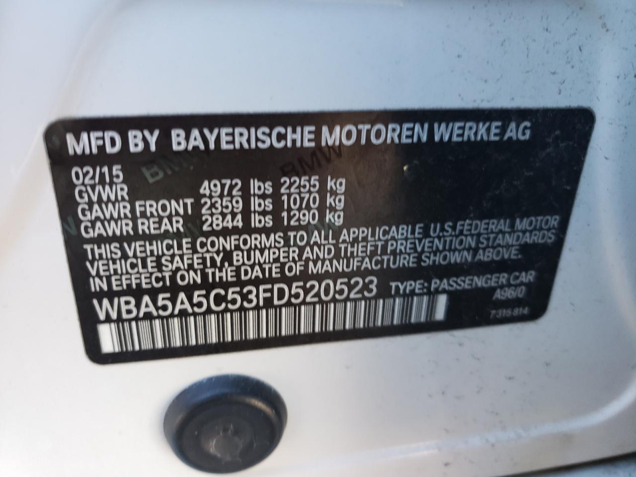 2015 BMW 5er - Image 12