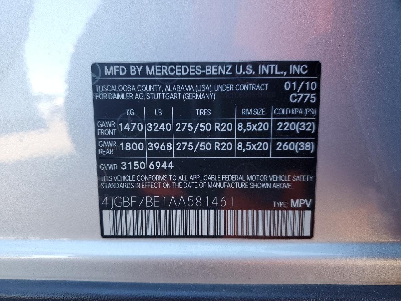 2010 Mercedes-Benz GL-klasse - Image 14