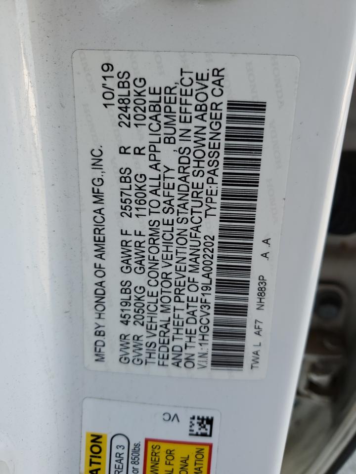 2020 Honda Accord - Image 12