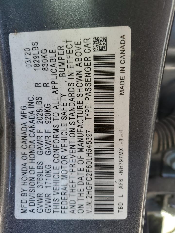 2020 Honda Civic - Image 12