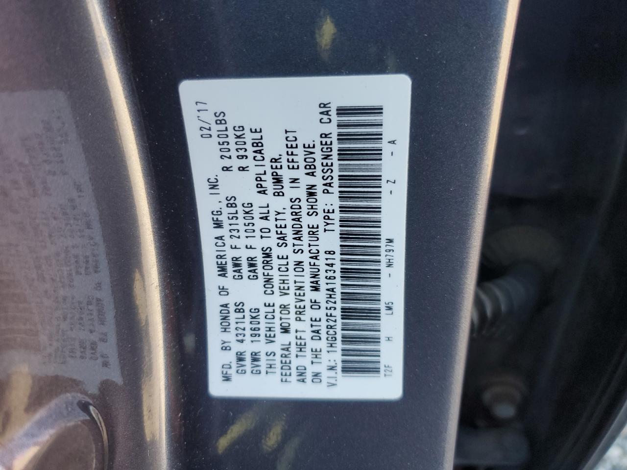 2017 Honda Accord - Image 14