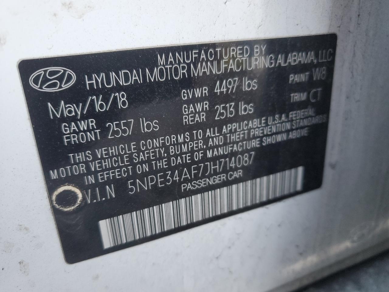 2018 Hyundai Sonata - Image 12