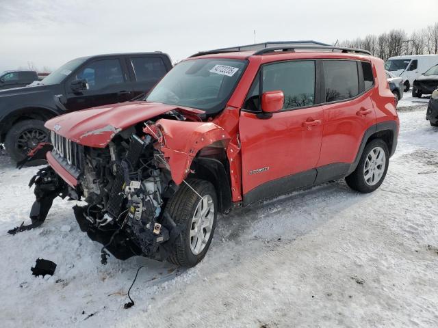  JEEP RENEGADE 2017 Червоний