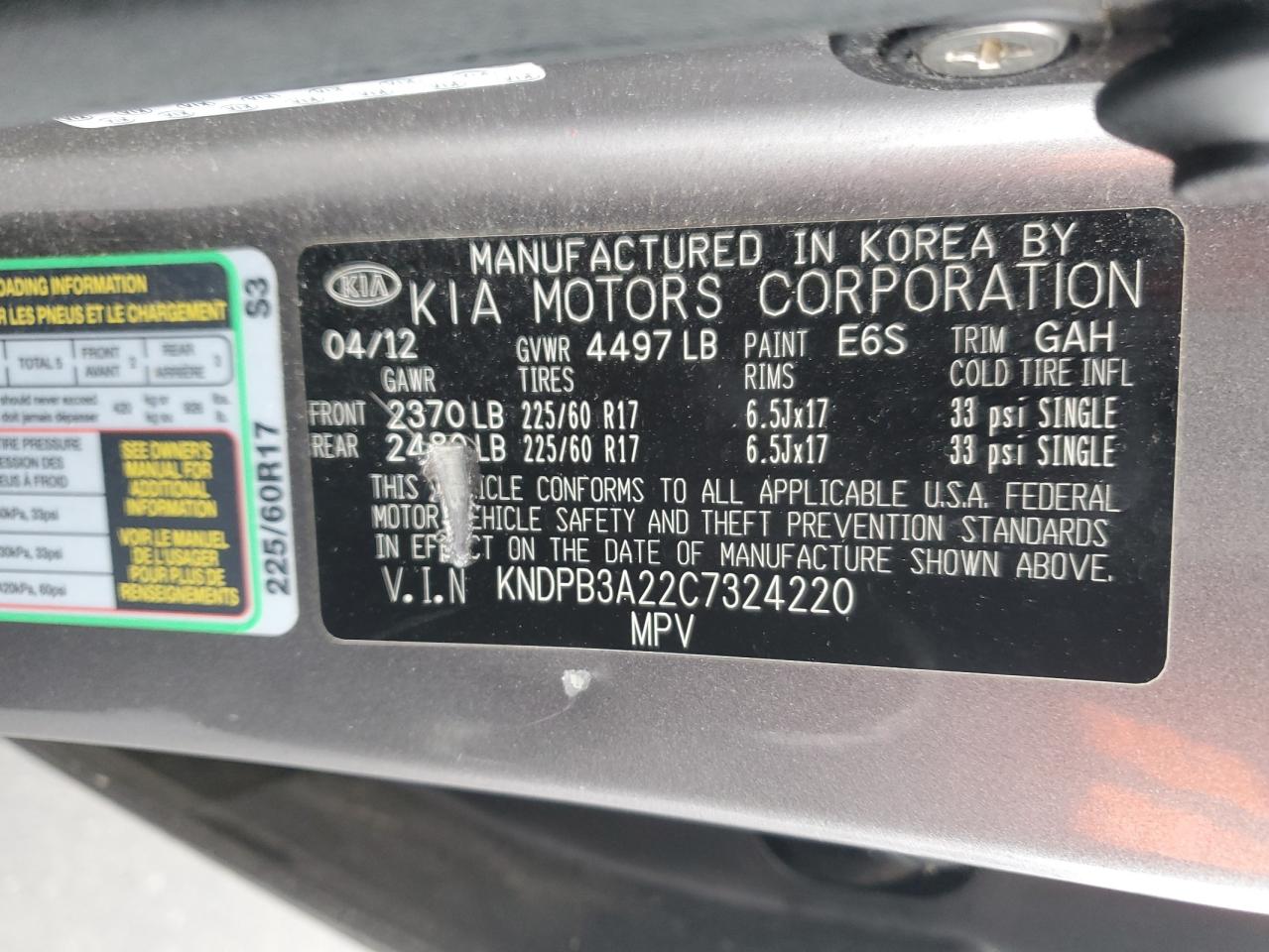 2012 Kia Sportage - Image 13