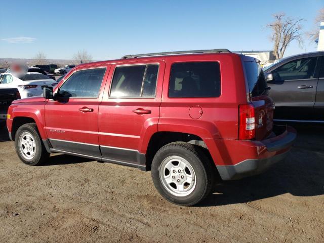  JEEP PATRIOT 2014 Червоний