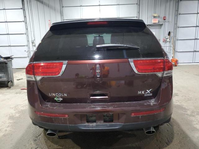 Паркетники LINCOLN MKX 2012 Бордовый