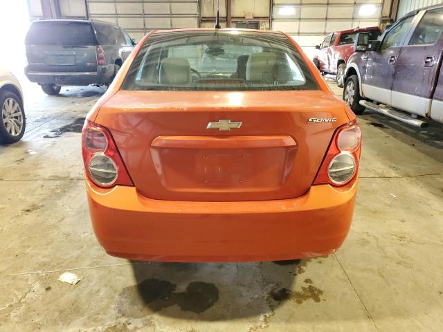  CHEVROLET SONIC 2012 Оранжевый