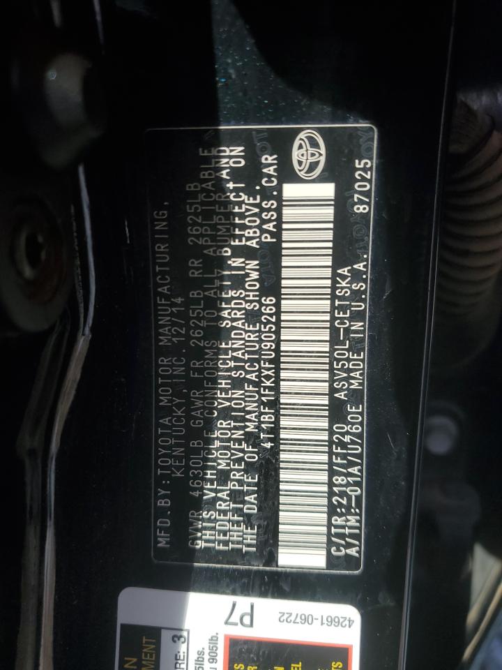 2015 Toyota Camry - Image 12