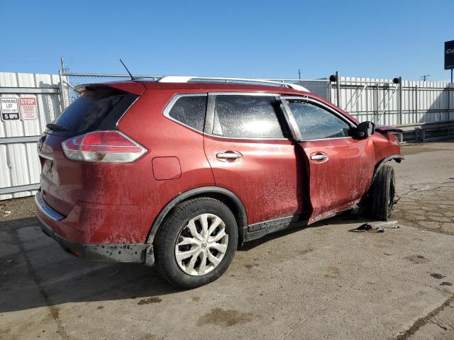  NISSAN ROGUE 2016 Czerwony