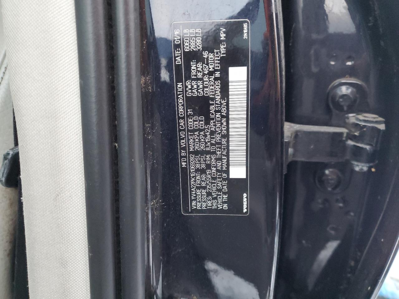 YV4A22PK1G1069282 2016 VOLVO XC90 - Image 15