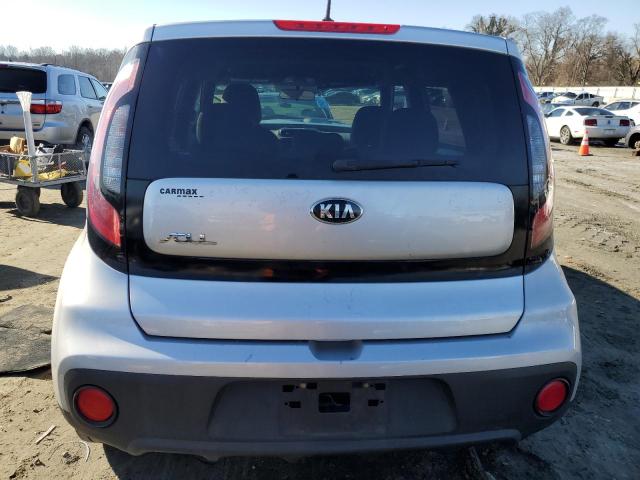  KIA SOUL 2018 Сріблястий