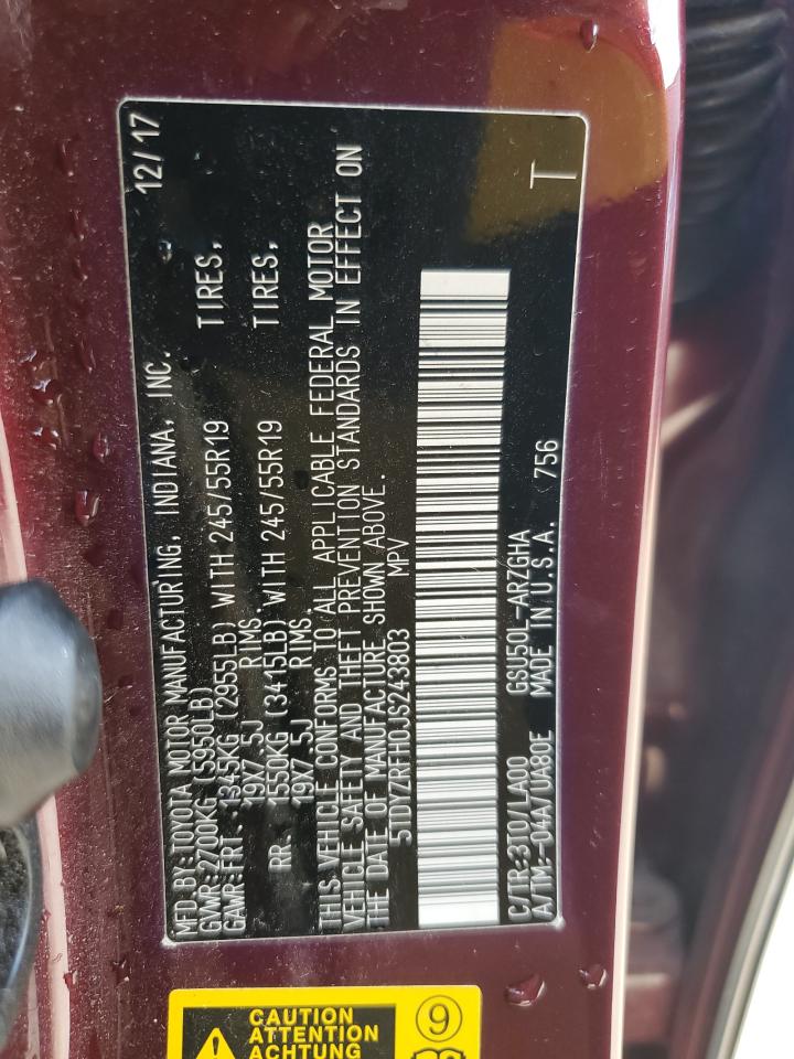 2018 Toyota Highlander - Image 13