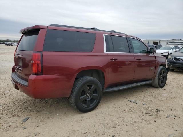  CHEVROLET SUBURBAN 2016 Бордовий