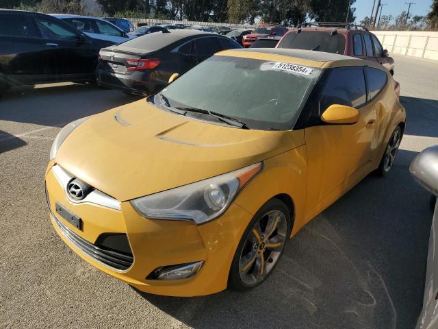 Купе HYUNDAI VELOSTER 2012 Желтый