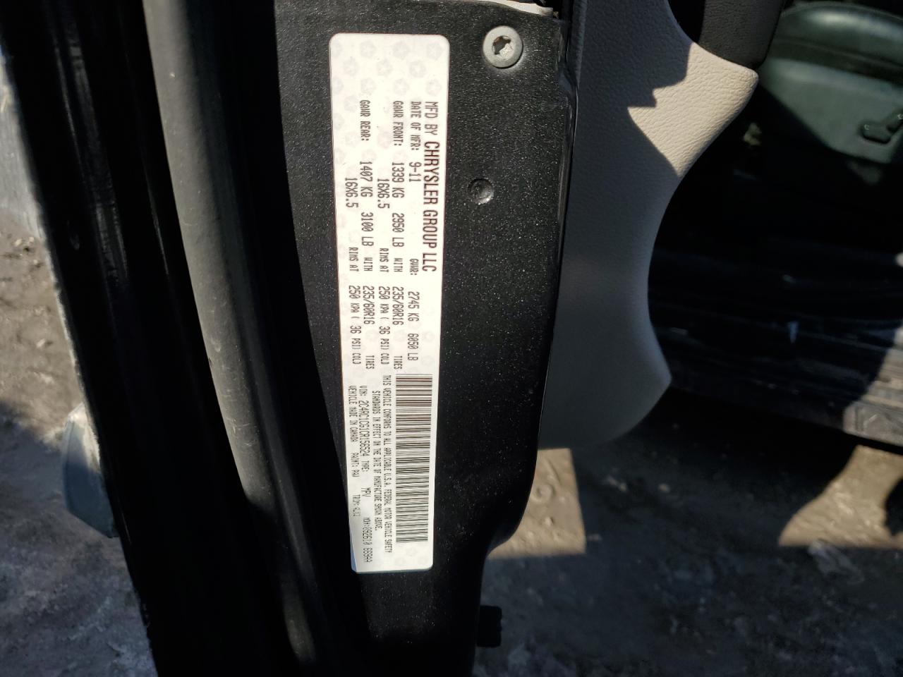 2012 Chrysler Town & Country Touring L VIN: 2C4RC1CG1CR156524 Lot: 88233605