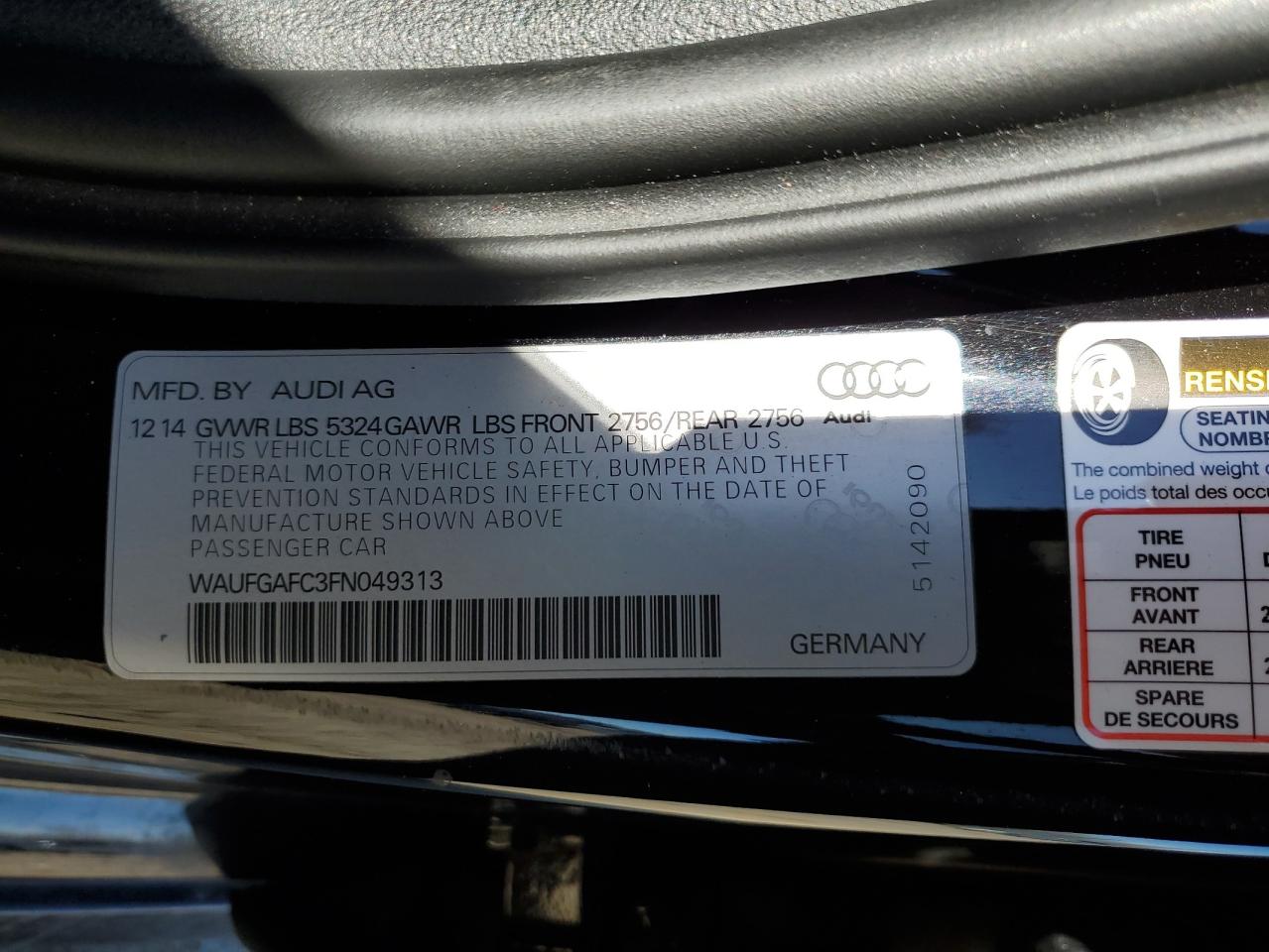 2015 Audi A6 - Image 12